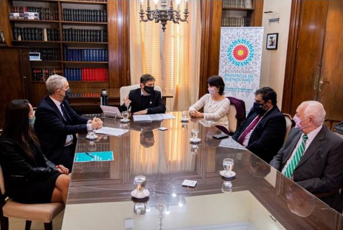 Reunión en Gobernación