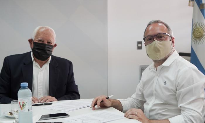 Eduardo Grinberg y Martín Sabatella