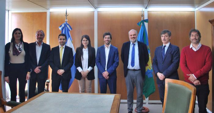 Federico Thea recibió a representantes de UNBOA y PNUD Argentina
