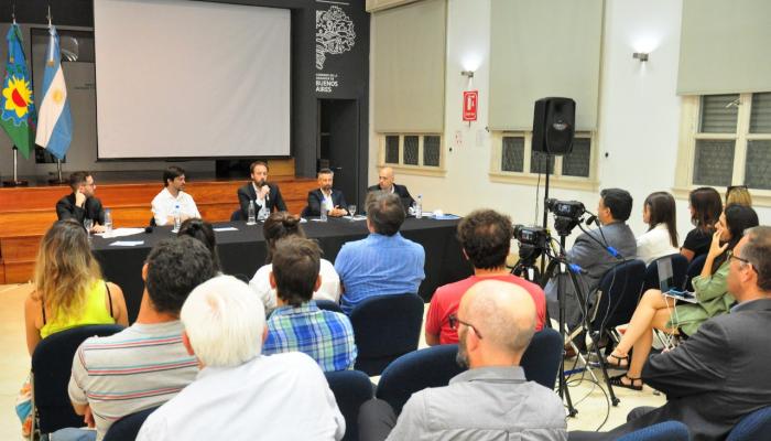 Presidente Federico Thea en la presentación de RAFAM