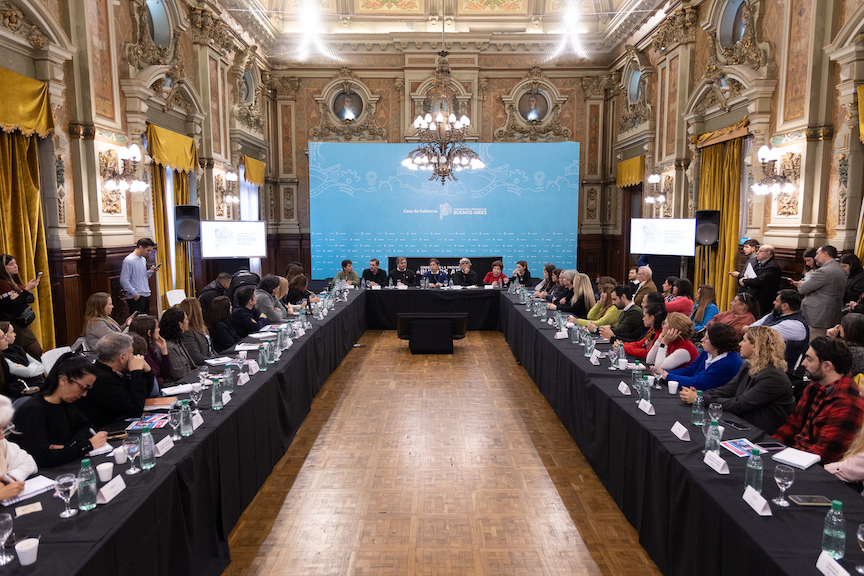 Imagen cenital de la Reunión Plenaria COPRETI