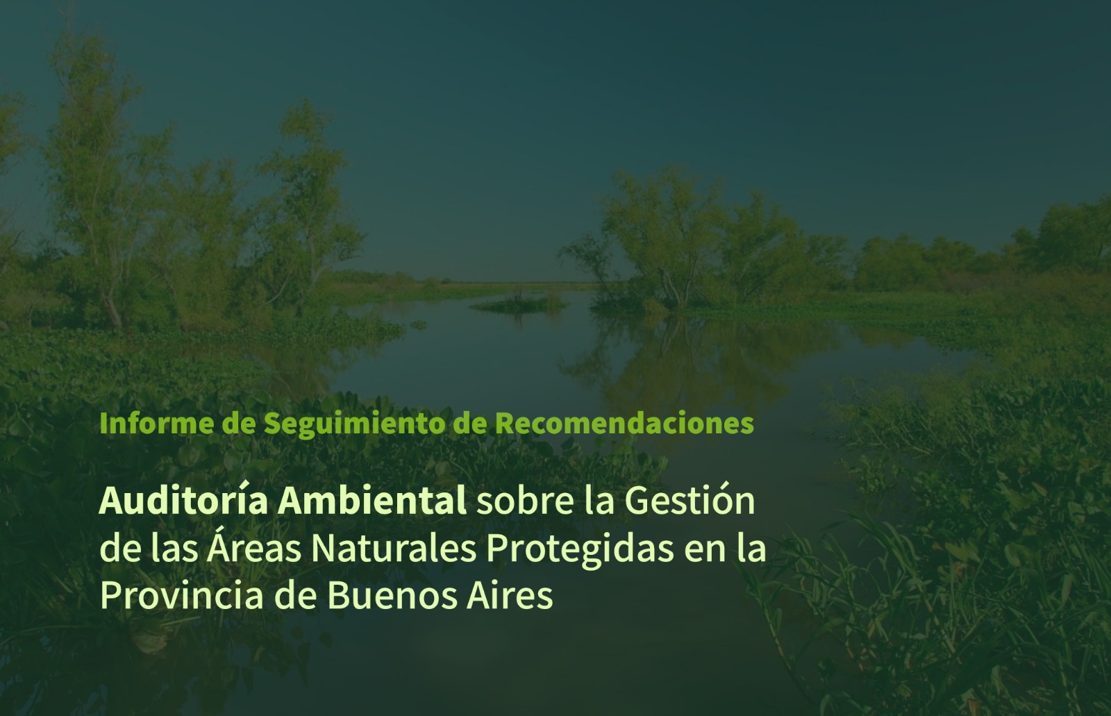 Presentación informe