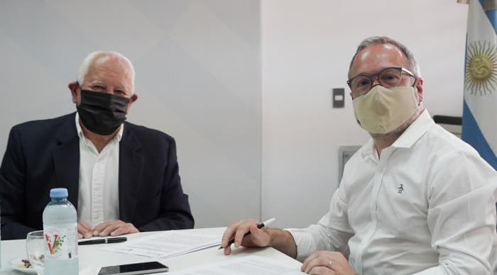Eduardo Grinberg y Martín Sabatella