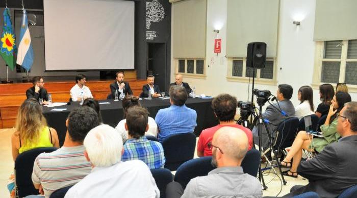 Presidente Federico Thea en la presentación de RAFAM 