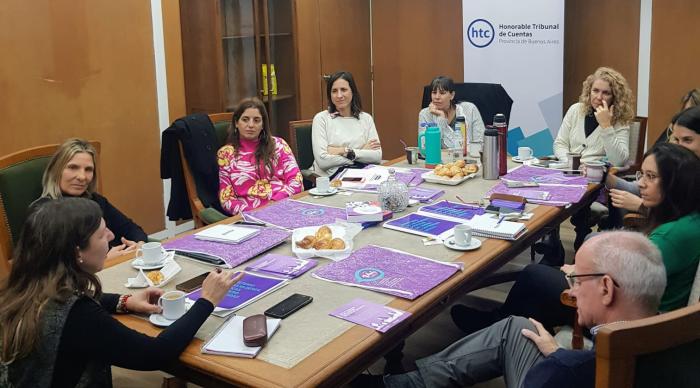 El Equipo Interdisciplinario del HTC se reunió con Mariela Garay, asesora de gabinete de la Subsecretaría de  Políticas Contra las Violencias por Razones de Género del Ministerio de Mujeres, Políticas de Género y Diversidades de la provincia de Buenos Aires. 