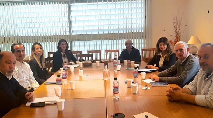 Reunión entre la Comisión de Profesionales de Ciencias Económicas y las Vocalías A y B del HTCPBA