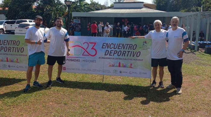 Participantes del Encuentro Deportivo 