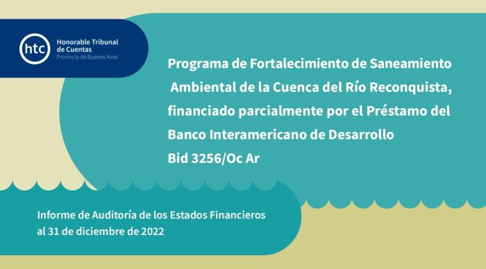 Portada Auditoría Río Reconquista 