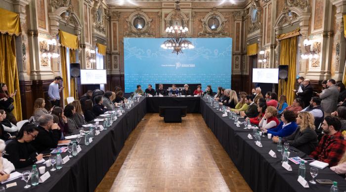 Imagen cenital de la Reunión Plenaria COPRETI
