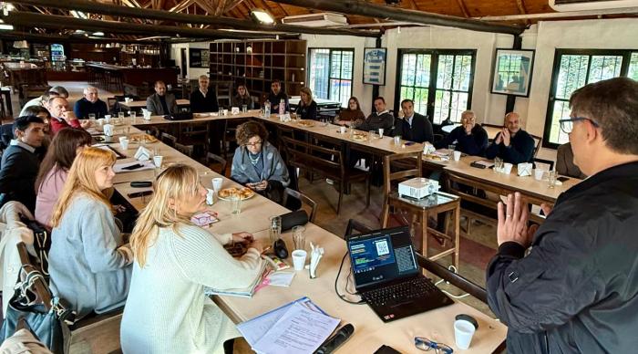 Autoridades de la Vocalía reunidos